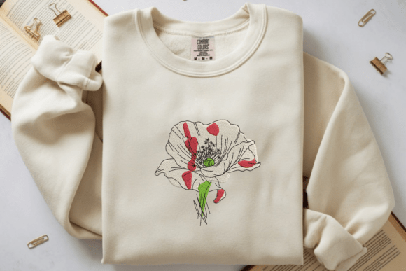 Download Vintage Poppy Bloom Floral Artwork - Poppy Collection