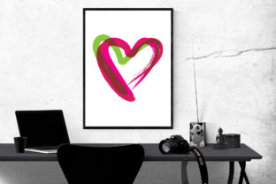 Download 18 Graphic Prints - Hearts - Graphic prints Collection