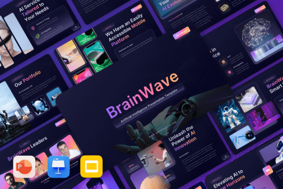 Download BrainWave– AI Presentation Template - Present Collection