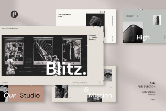 Download Editorial Brand Proposal Presentation - Present Collection