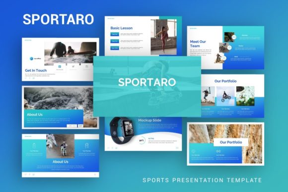 Download Presentation Template - Sportaro - Present Collection